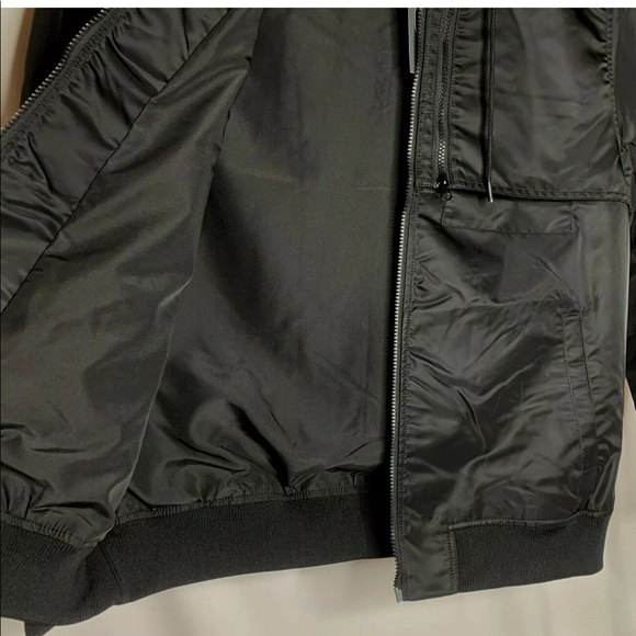 Original Use Mens Nylon Bomber Jacket Hooded Med - Picture 12 of 12
